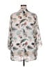 Meri Skye 100% Polyester Gray Kimono Size 2X - photo 2