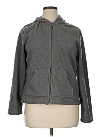 Carol Rose Zip Up Hoodie (view 1)