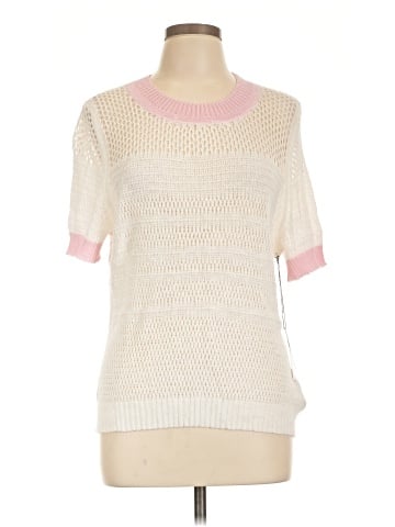 White + Warren Pullover Sweater (view 1)