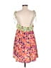 Glamorous 100% Polyester Floral Orange Casual Dress Size M - photo 2