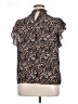 1.State 100% Polyester Black Sleeveless Blouse Size XL - photo 2