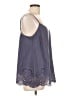 City Chic 100% Polyester Gray Sleeveless Blouse Size 12 - photo 4