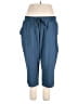 St. John's Bay 100% Polyester Blue Casual Pants Size XL (petite) - photo 1