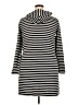 Lands' End 100% Cotton Stripes Gray Coat Size 18 - photo 2