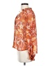 Chenault Orange Long Sleeve Blouse Size S - photo 5