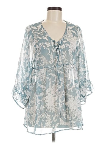 Weekend Suzanne Betro 3/4 Sleeve Blouse (view 1)