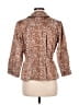 Joan Rivers Animal Print Brown Blazer Size M - photo 2