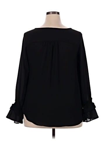 Jennie & Marlis Long Sleeve Blouse (view 2)