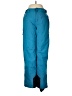 Liquid 100% Polyester Color Block Blue Casual Pants Size M - photo 1