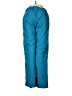 Liquid 100% Polyester Color Block Blue Casual Pants Size M - photo 2