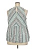True Craft 100% Cotton Teal Sleeveless Blouse Size 2X - photo 2