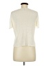 TSE 100% Linen Ivory Short Sleeve Top Size M - photo 2