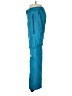 Liquid 100% Polyester Color Block Blue Casual Pants Size M - photo 5