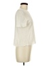 TSE 100% Linen Ivory Short Sleeve Top Size M - photo 4