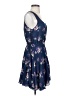 Guess 100% Polyester Floral Blue Casual Dress Size XS - photo 4