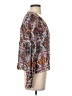 Veronica Beard Silver Long Sleeve Blouse Size 4 - photo 4