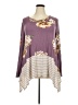 Oddi Purple Long Sleeve Blouse Size XXXL - photo 1