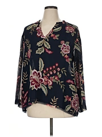 Jessica Simpson 3/4 Sleeve Blouse (view 1)