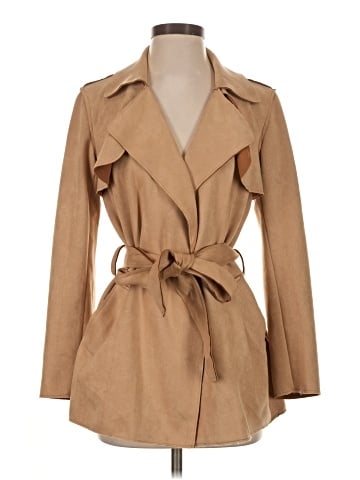 T Tahari Trenchcoat (view 1)