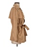 T Tahari Tan Trenchcoat Size XS - photo 4