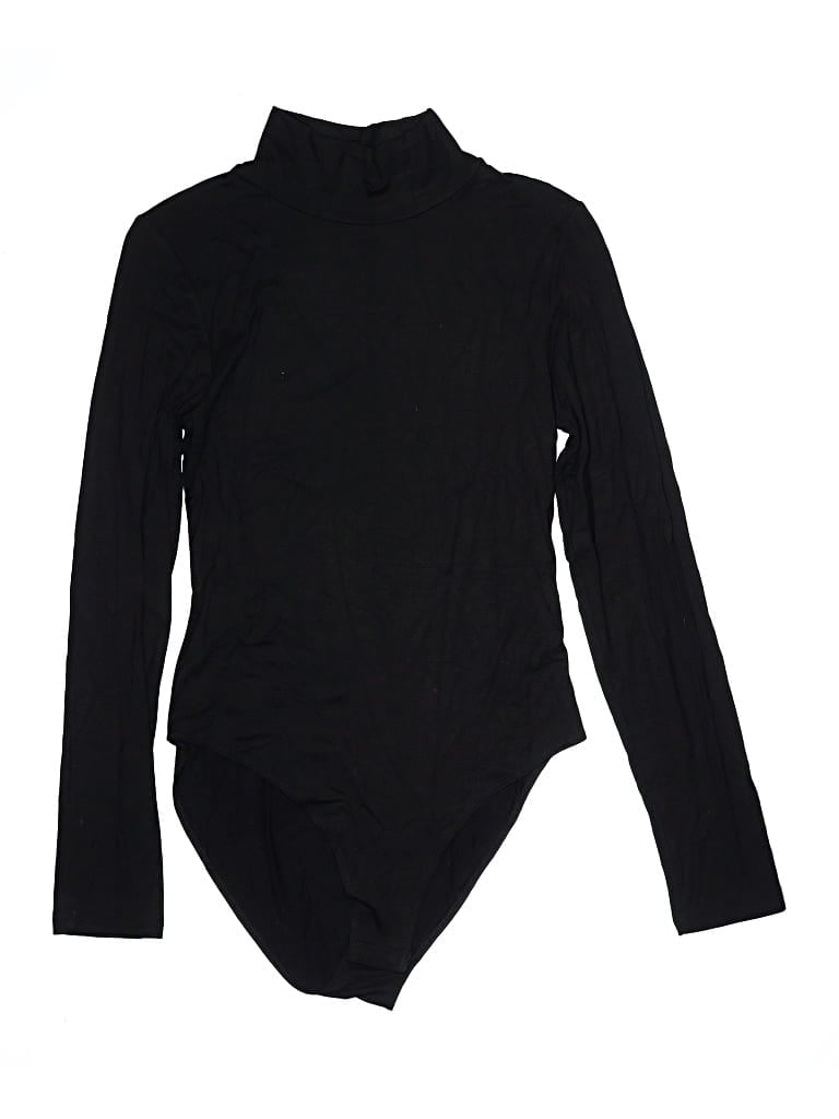 Pre-owned Mangopop Collection Bodysuit In Black
