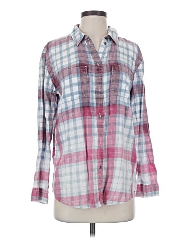 Melrose and Market Long Sleeve Button-Down Shirt (view 1)