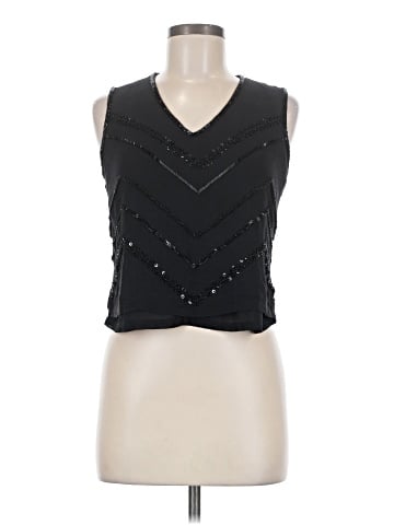 Valerie Stevens Sleeveless Silk Top (view 1)