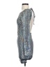 Thirty/Thirty Metallic Silver Cocktail Dress Size XS - photo 5