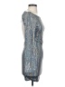 Thirty/Thirty Metallic Silver Cocktail Dress Size XS - photo 4