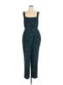 Melissa McCarthy Seven7 Argyle Teal Jumpsuit Size 1X - photo 1