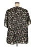 BLOOMCHIC 100% Polyester Black Short Sleeve Blouse Size 22 - photo 2