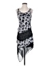 Misope 100% Polyester Animal Print Gray Cocktail Dress Size S - photo 1