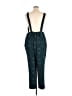 Melissa McCarthy Seven7 Argyle Teal Jumpsuit Size 1X - photo 2