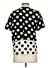 Daniel Rainn Polka Dots Black Short Sleeve Top Size S - photo 2