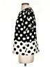 Daniel Rainn Polka Dots Black Short Sleeve Top Size S - photo 5