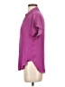 Naked Zebra 100% Polyester Purple Short Sleeve Blouse Size S - photo 5