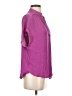 Naked Zebra 100% Polyester Purple Short Sleeve Blouse Size S - photo 4