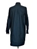 Wrap 100% Cotton Blue Trenchcoat Size 4 - photo 2