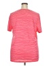 Be Inspired 100% Polyester Stripes Pink Active T-Shirt Size 3X - photo 2