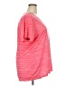 Be Inspired 100% Polyester Stripes Pink Active T-Shirt Size 3X - photo 4
