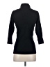 AGB 100% Rayon Black 3/4 Sleeve Top Size S - photo 2