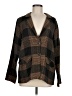Flax 100% Cotton Plaid Brown Blazer Size 6 (S) - photo 1