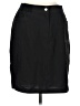 Cleo Solid Black Casual Skirt Size 10 - photo 1
