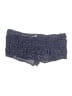 Roxy 100% Viscose Paisley Blue Shorts Size L - photo 1