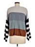 Wishlist 100% Acrylic Color Block Gray Pullover Sweater Size S - photo 2