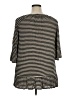 emerald Black 3/4 Sleeve Top Size 1X - photo 2