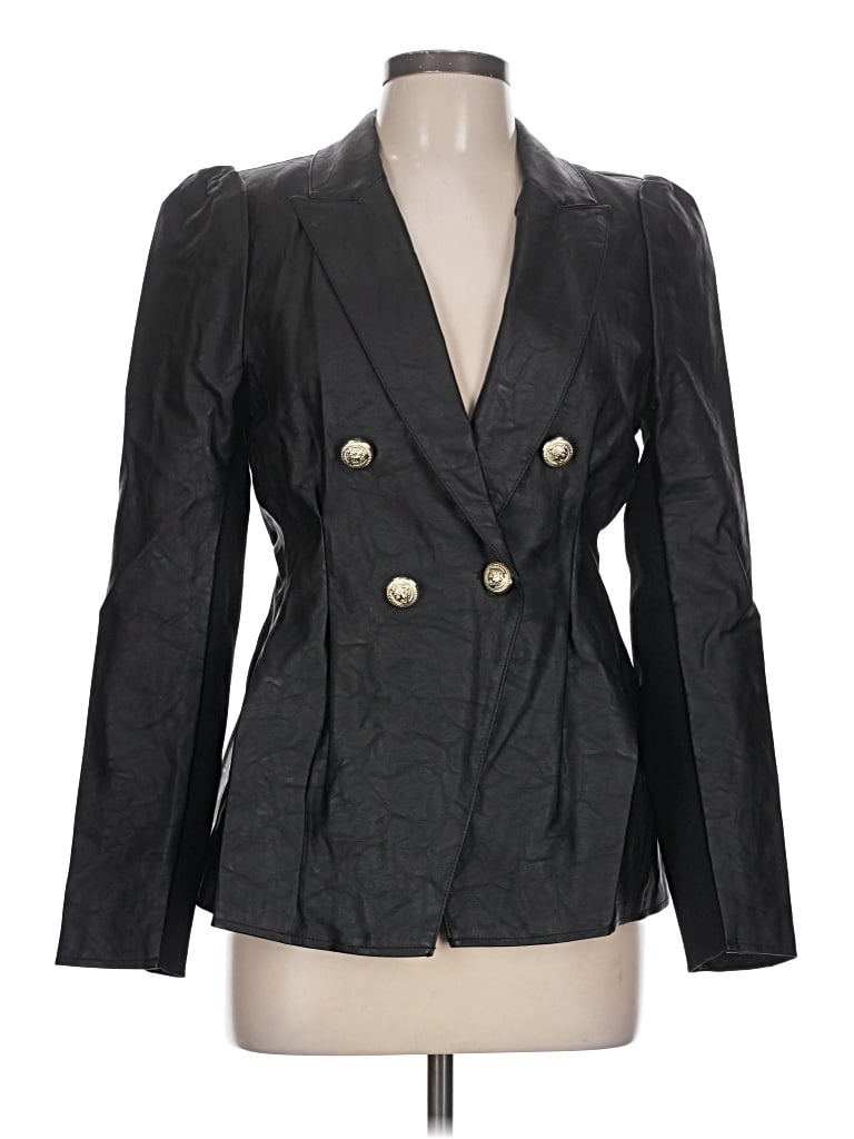 River Island Blazer Jacket In Black