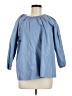 Dolce Cabo Blue 3/4 Sleeve Blouse Size M - photo 1