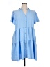 Mittoshop 100% Polyester Blue Casual Dress Size 1X - photo 1