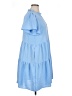 Mittoshop 100% Polyester Blue Casual Dress Size 1X - photo 4